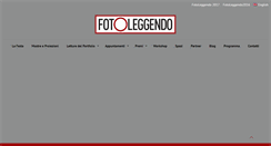 Desktop Screenshot of fotoleggendo.it
